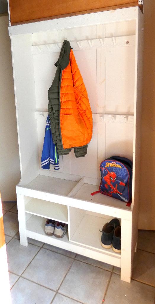 Garderobekast / kapstok / schoenenkast, Ophalen, Landelijk / Riviera Maison, Met plank(en), 50 tot 100 cm
