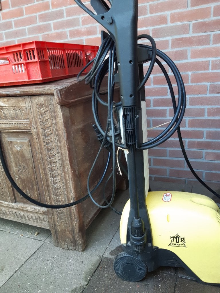 Top Craft Hogedrukreiniger, Ophalen, Gebruikt