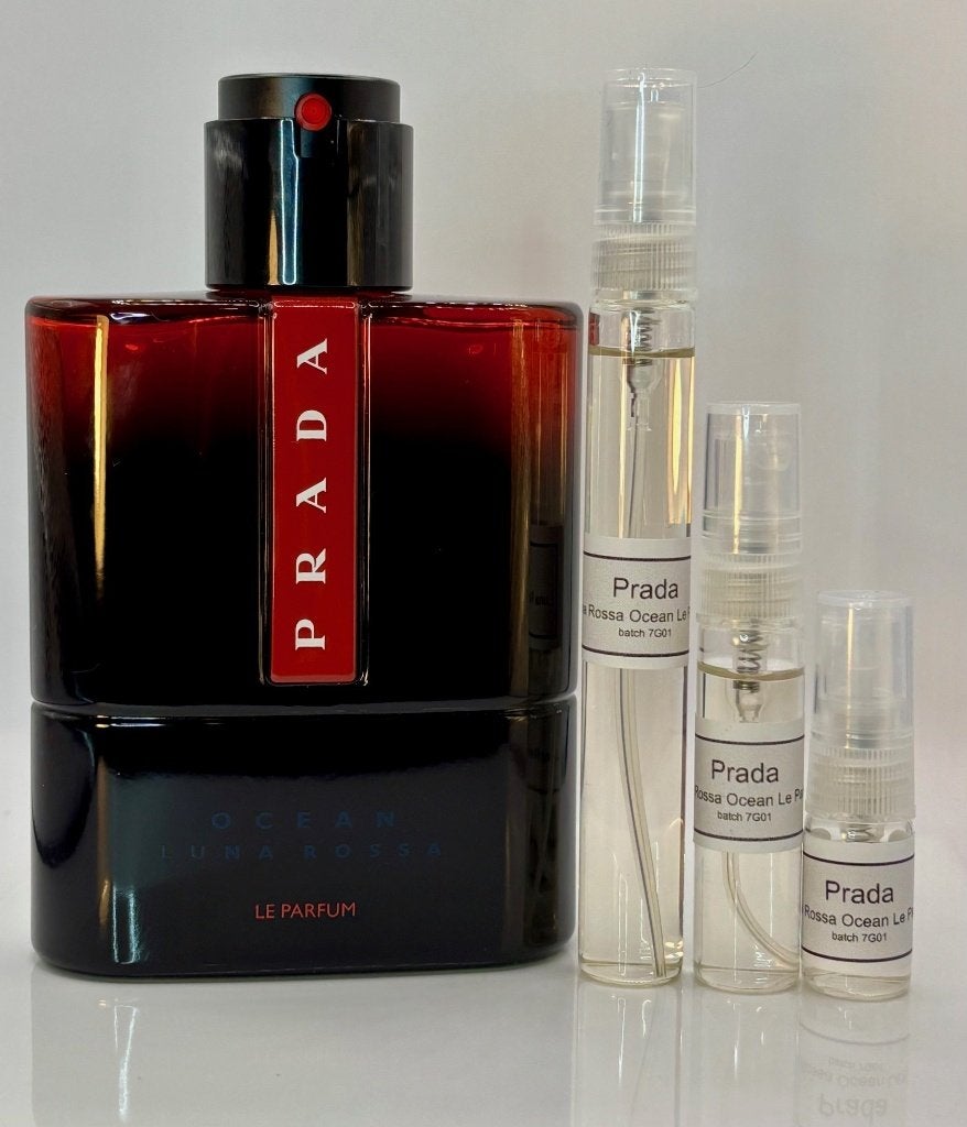 Prada - Luna Rossa Ocean Le Parfum 2ml-5ml-10ml, Verzenden, Nieuw