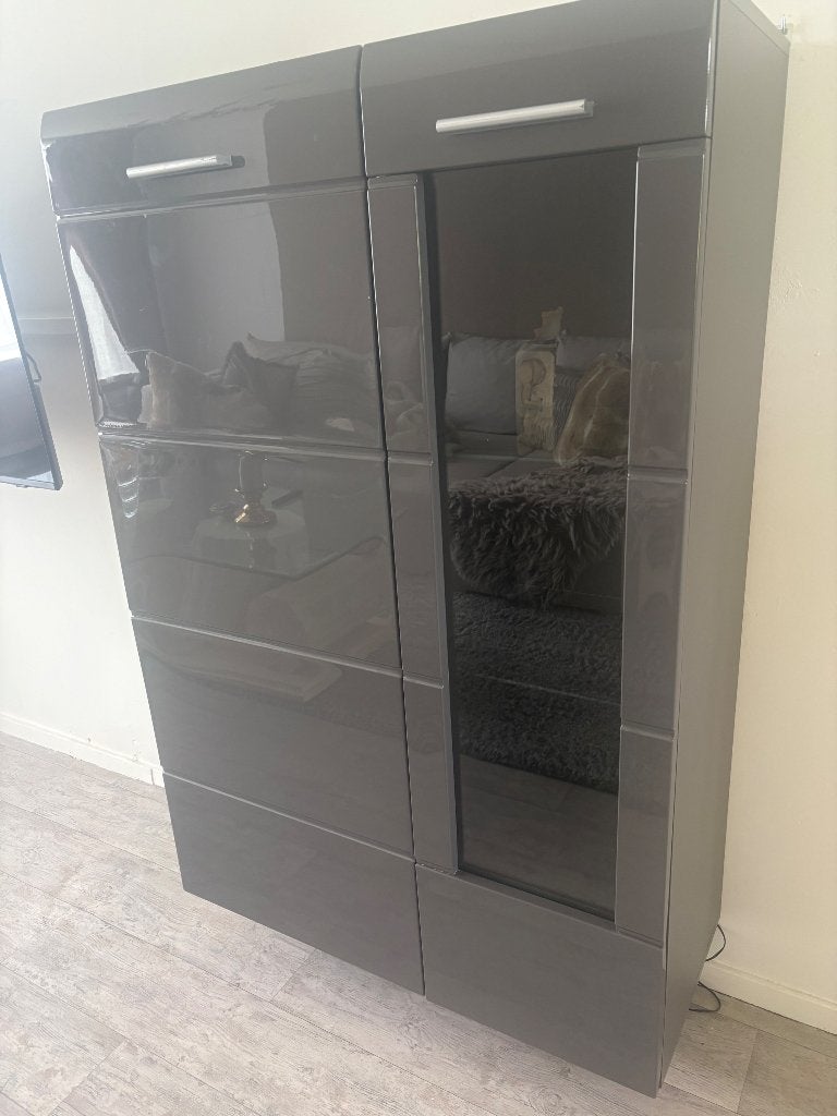 Gratis kasten, Huis en Inrichting, Ophalen, Met plank(en), Gebruikt, Glas