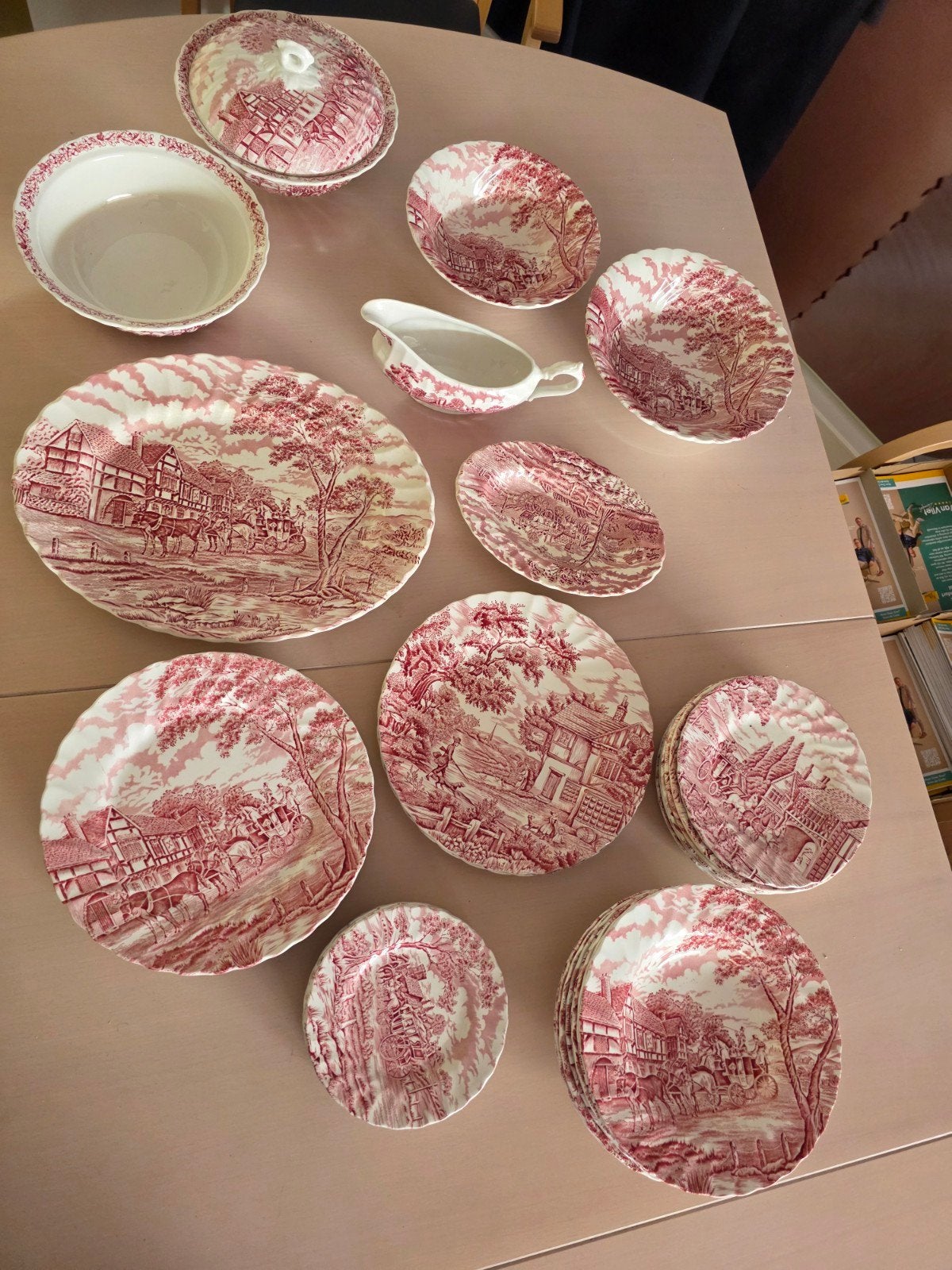 Prachtig Myott Royal Mail servies - Staffordshire Ware, Ophalen