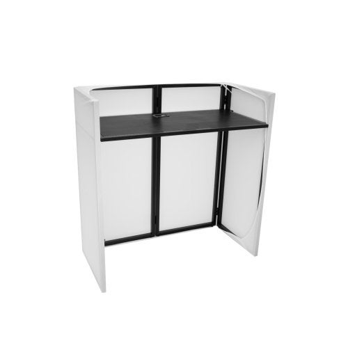 Omnitronic Compact Mobile DJ Stand inclusief afscherming Wit, Geluidgestuurd, ., Overige typen, Nieuw