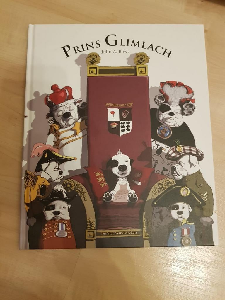 Prins Glimlach - John A. Rowe (Prentenboek), Ophalen of Verzenden, Zo goed als nieuw, John A. Rowe, Prentenboek