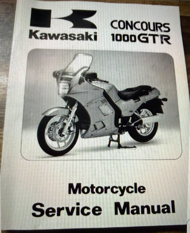Kawasaki Concours 1000GTR Service Manual, Ophalen of Verzenden, Kawasaki