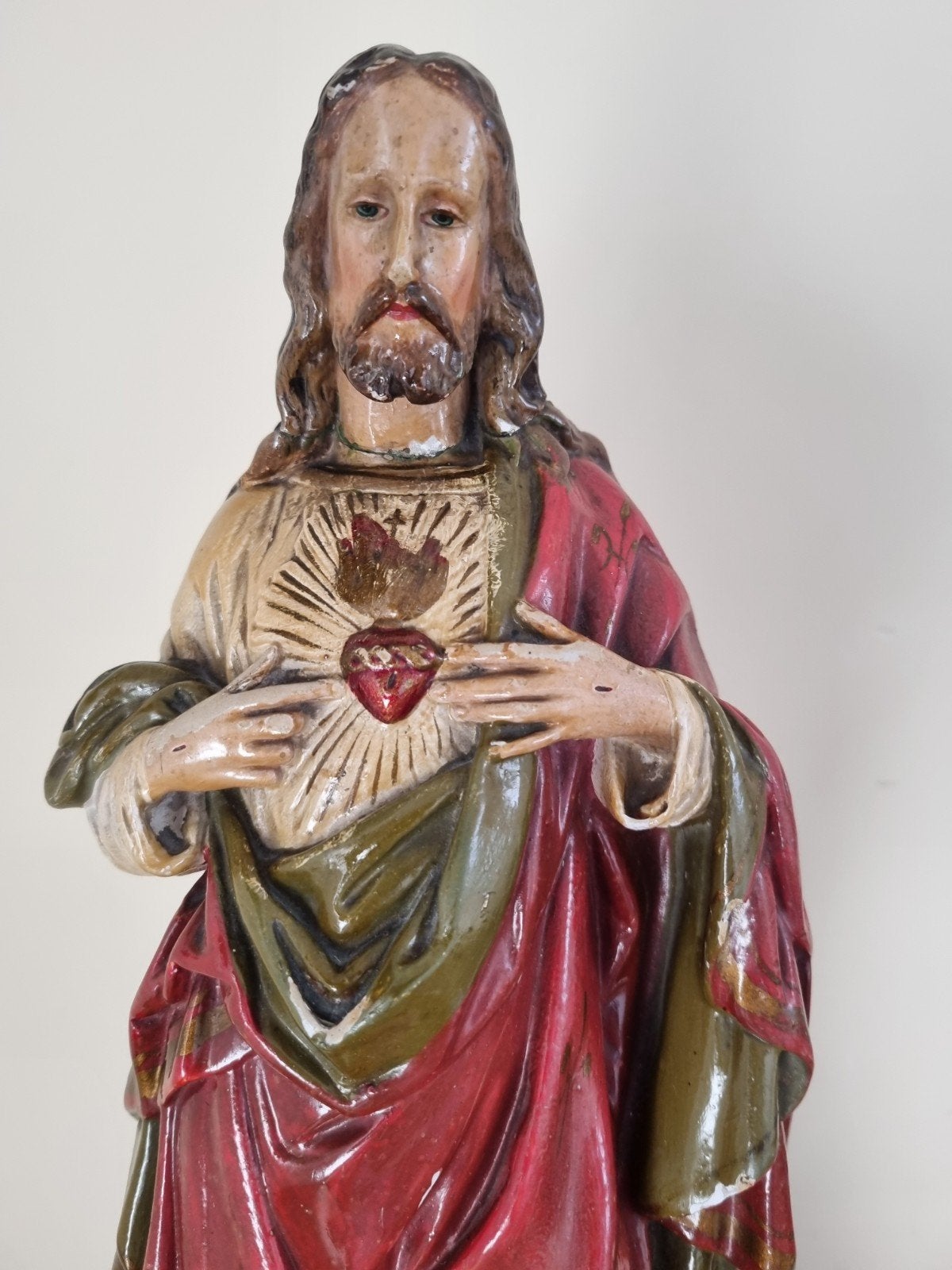 Heilig Hart Jezus beeld, Antiek en Kunst, Ophalen of Verzenden