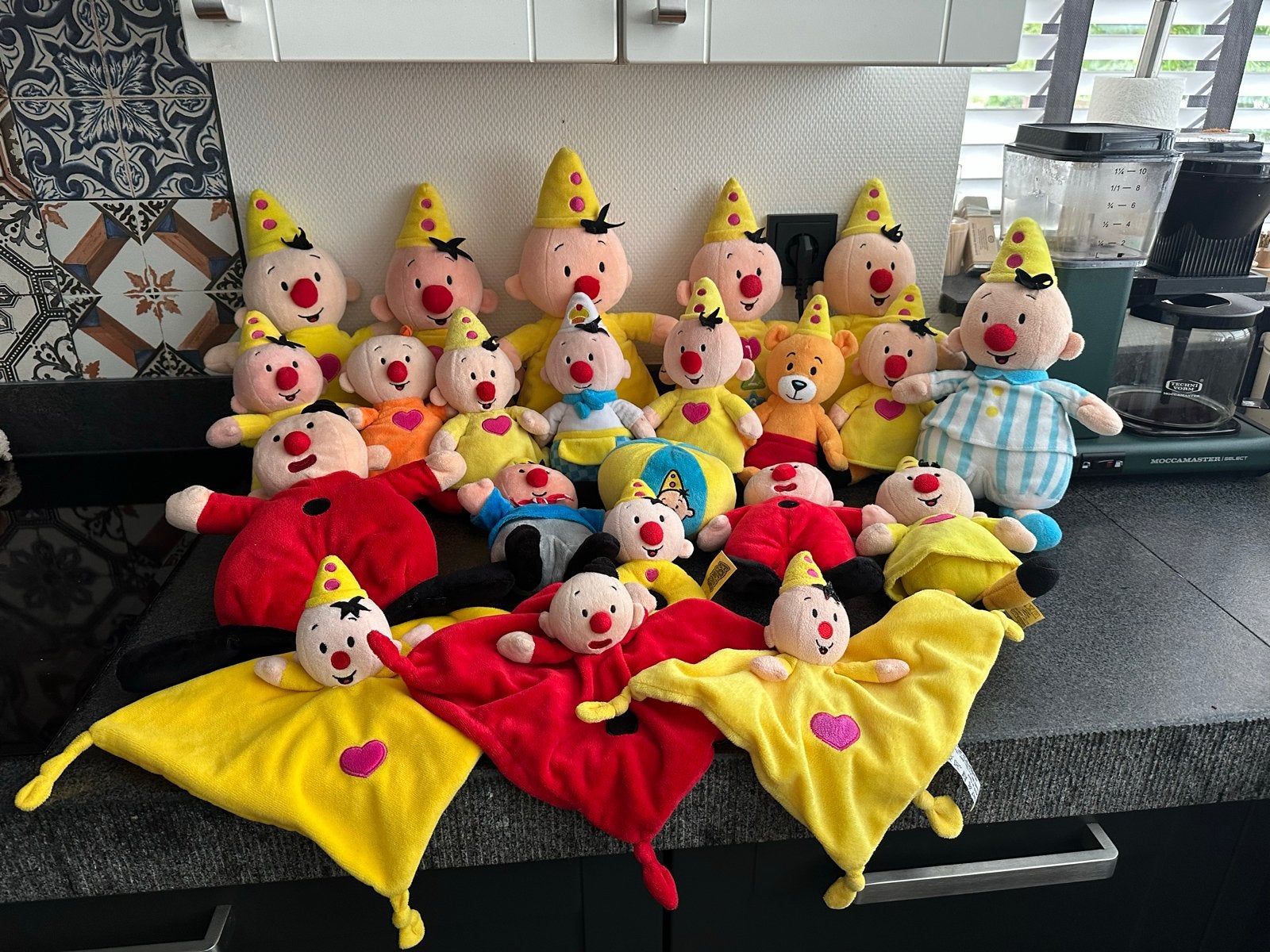Grote collectie Bumba knuffels- studio 100, Met geluid, Gebruikt, Overige merken, Overige karakters
