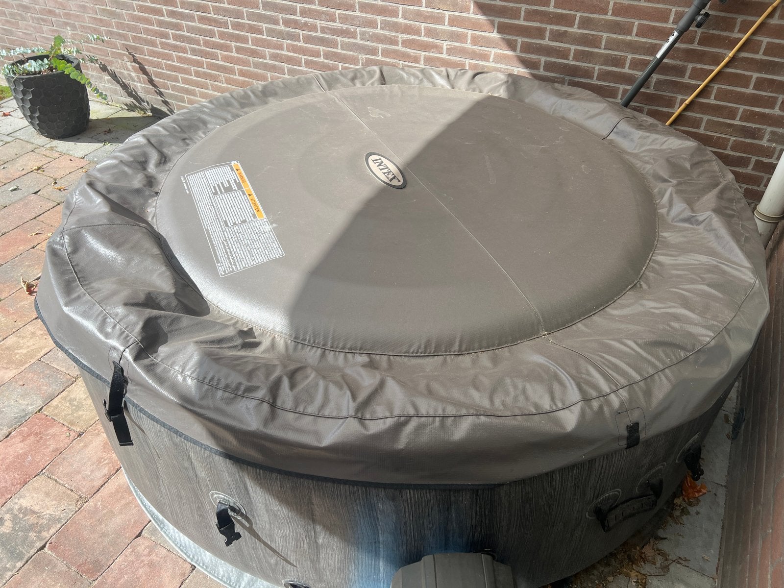 Intex PureSpa Opblaasbare Jacuzzi met Extra Accessoires, Ophalen, Gebruikt, Minder dan 80 cm, Opblaaszwembad