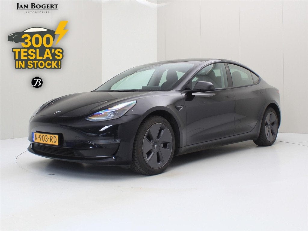 Tesla Model 3 Long-Range AWD 351pk 75 kWh FACELIFT [ WARMTEP, Auto's, Tesla, Bedrijf, Te koop, Model 3, 4x4, ABS, Achteruitrijcamera