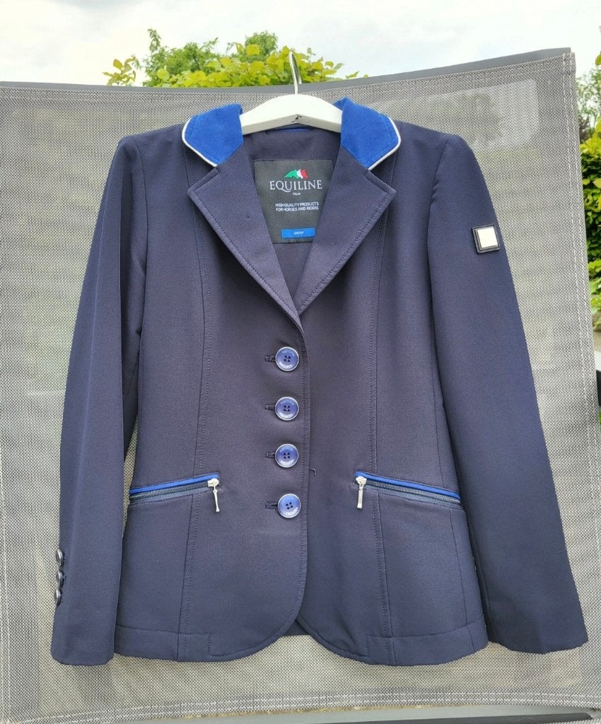 Equiline Rijjasje Junior, Dieren en Toebehoren, Ophalen, Blauw, Gebruikt, Kinderen