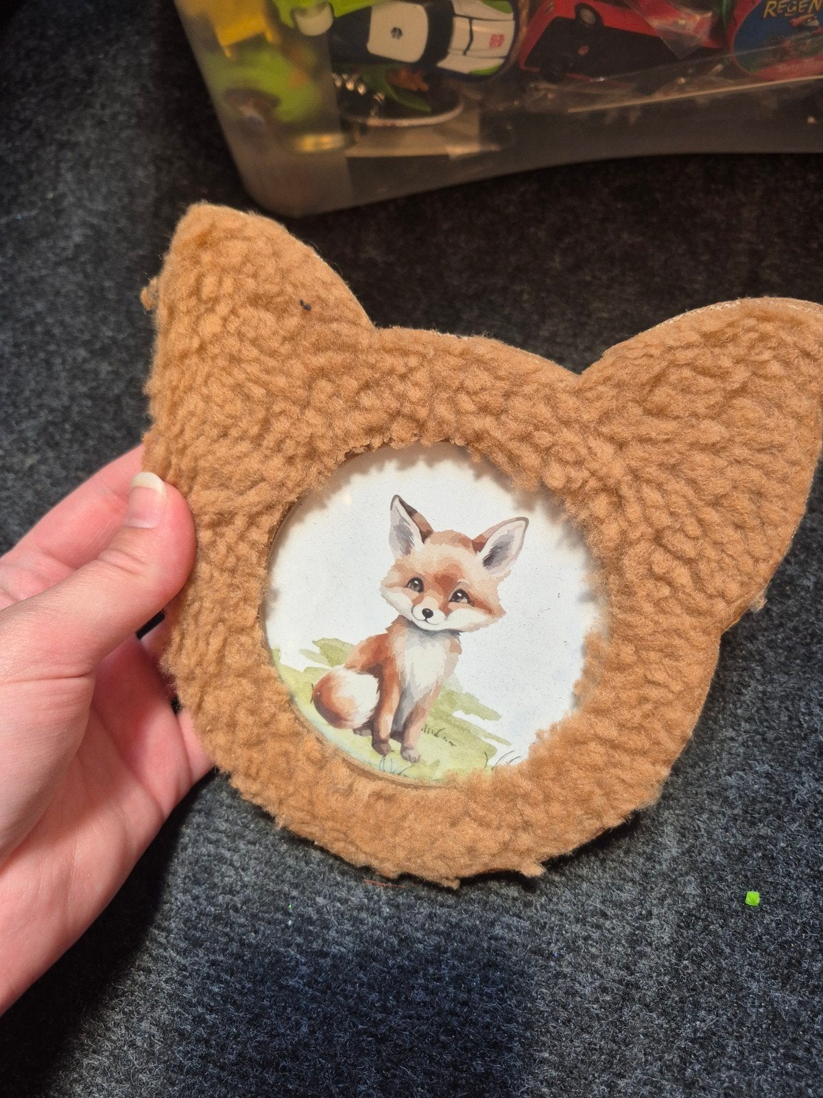 vos fotolijstje, Ophalen of Verzenden, Zo goed als nieuw