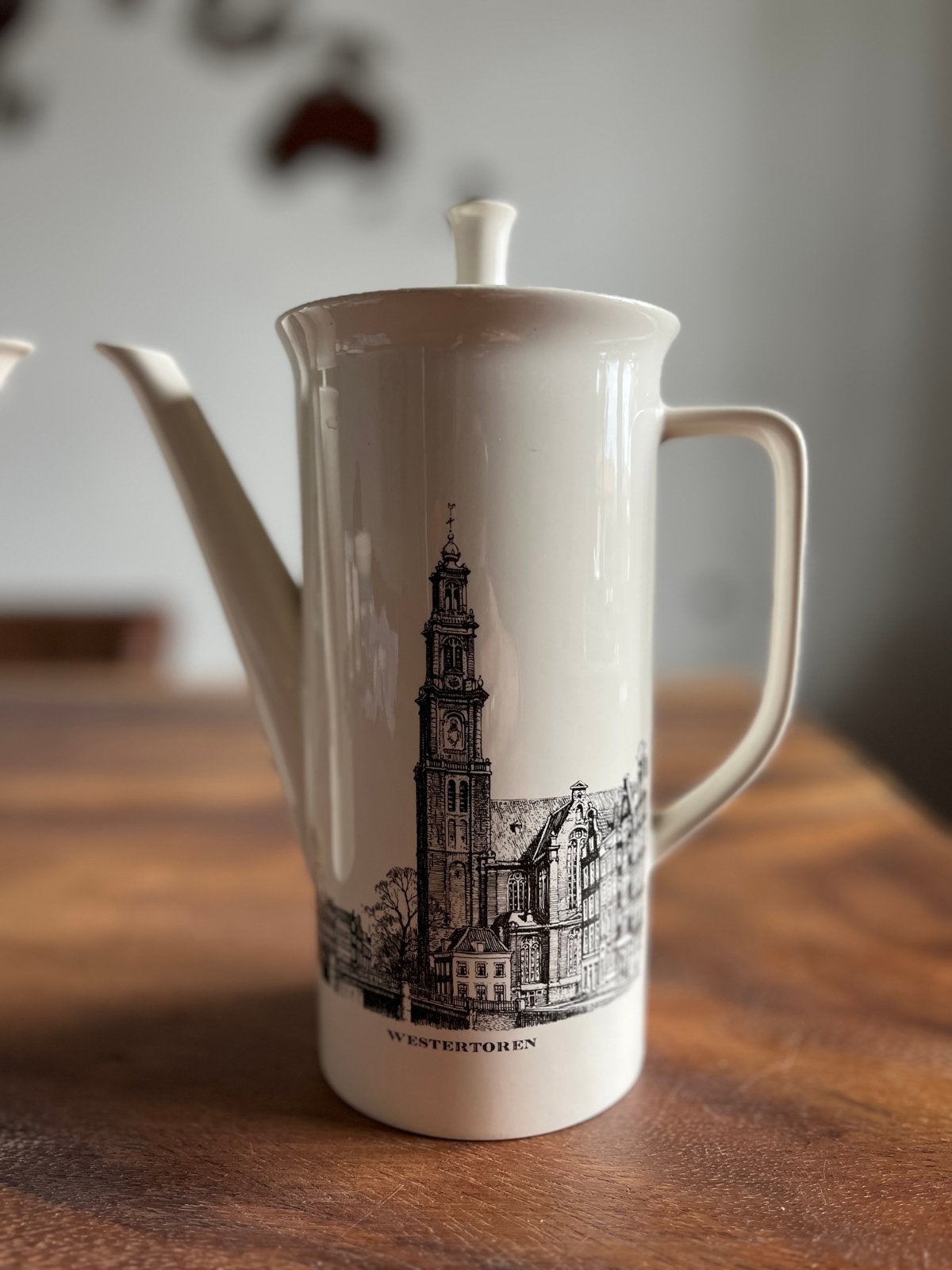 Villeroy & Boch Amsterdams Grachtenservies Koffie/Theepot, Theepot/fluitketel, Ophalen of Verzenden, Zo goed als nieuw, Steen/keramiek