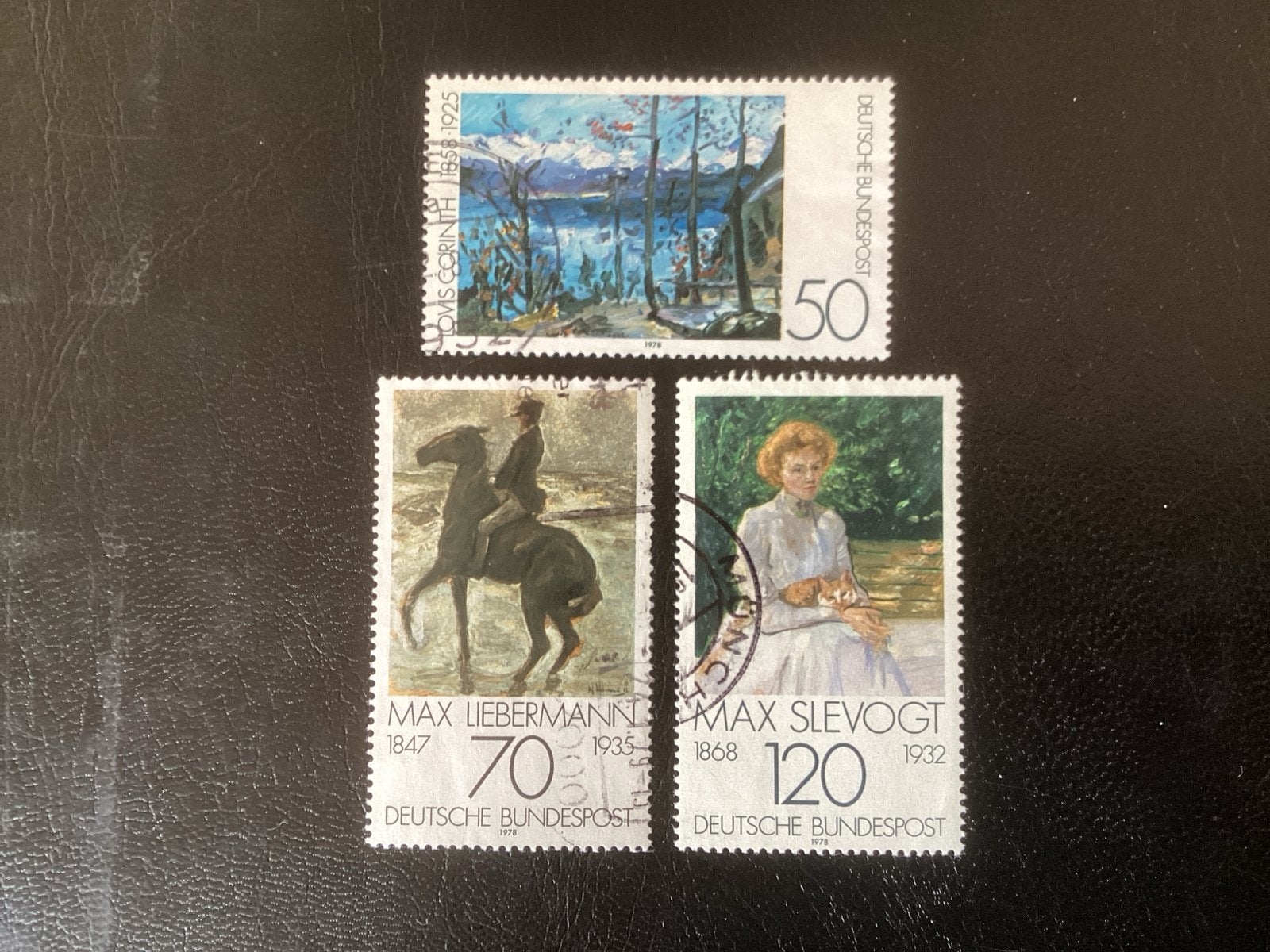 Duitse Postzegels: serie 986/988 gebruikt, Ophalen of Verzenden, BRD, Gestempeld