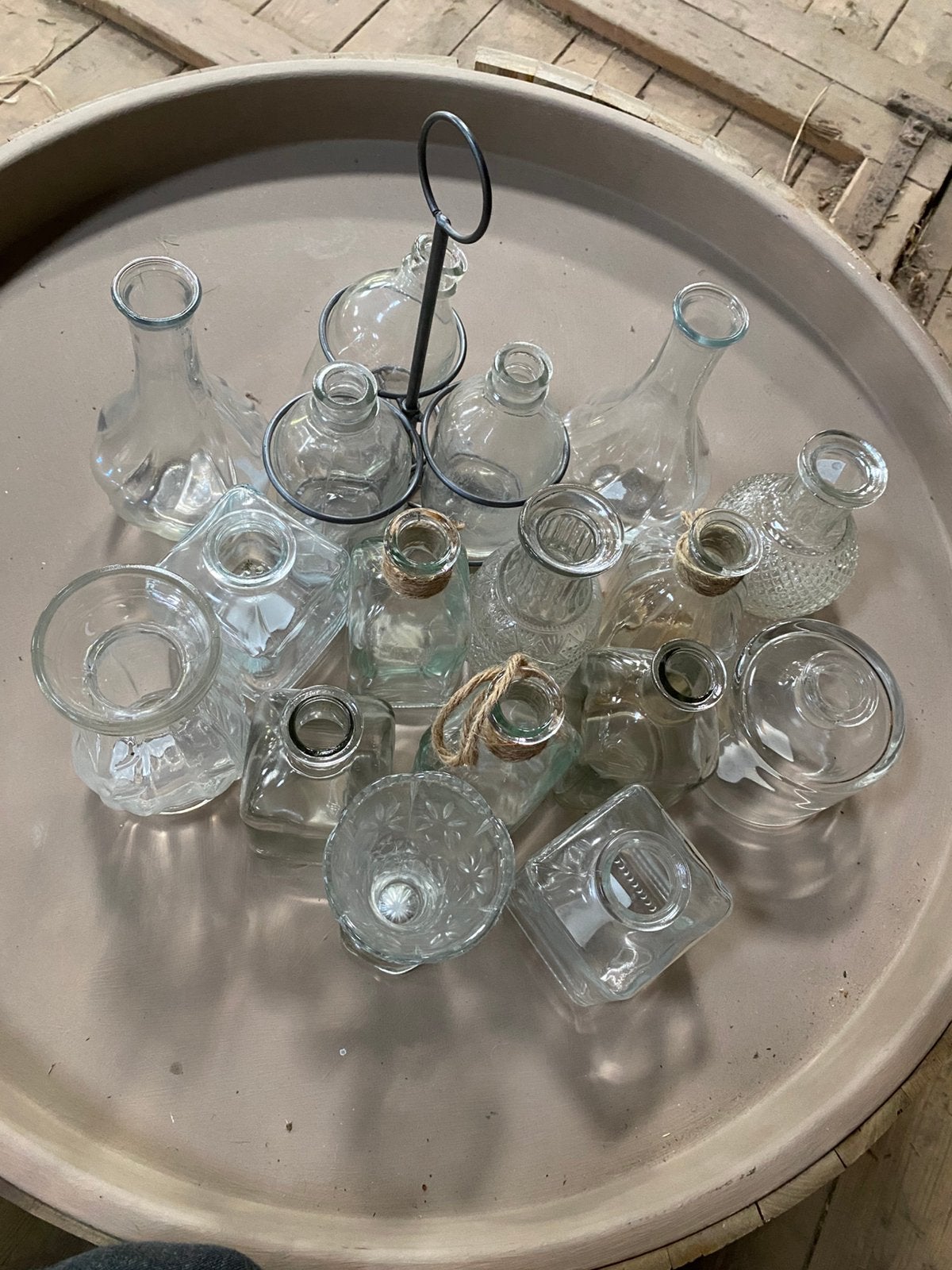 Diverse vaasjes, Huis en Inrichting, Woonaccessoires | Vazen, Ophalen, Gebruikt, Glas