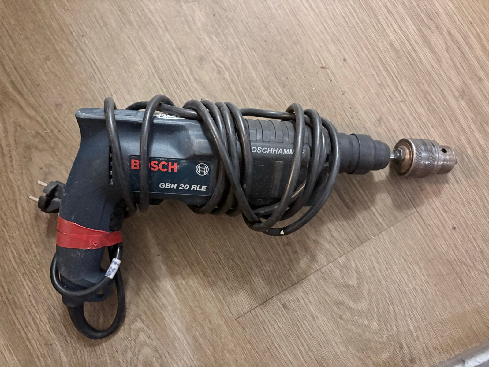 Bosch GBH 20 RLE Boorhamer - Gebruikt, Boor- en/of Breekhamer, Ophalen of Verzenden, Klopboormechanisme, Gebruikt