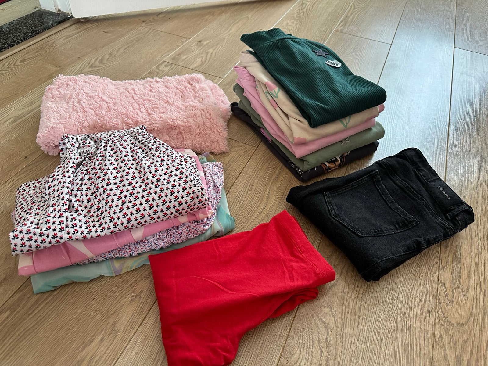 Pakket meisjeskleding maat 134-152, Ophalen, Gebruikt, Maat 152