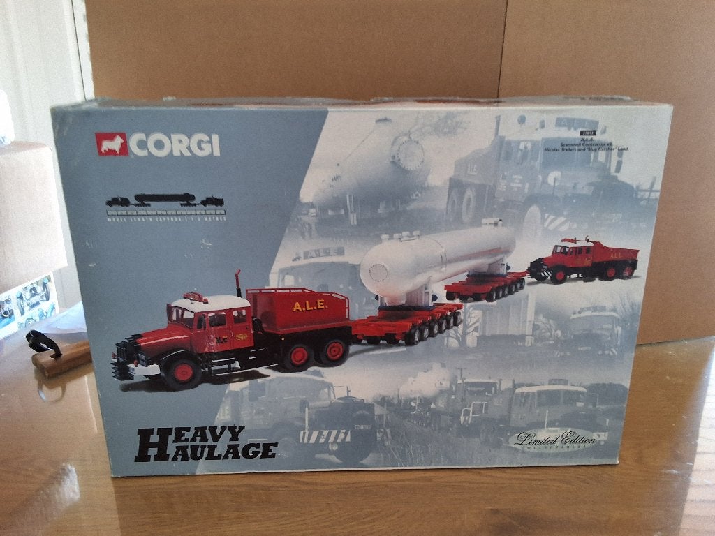 grote vrachtwagen schaal 1:50 corgi, Verzenden, Zo goed als nieuw, Bus of Vrachtwagen, Corgi