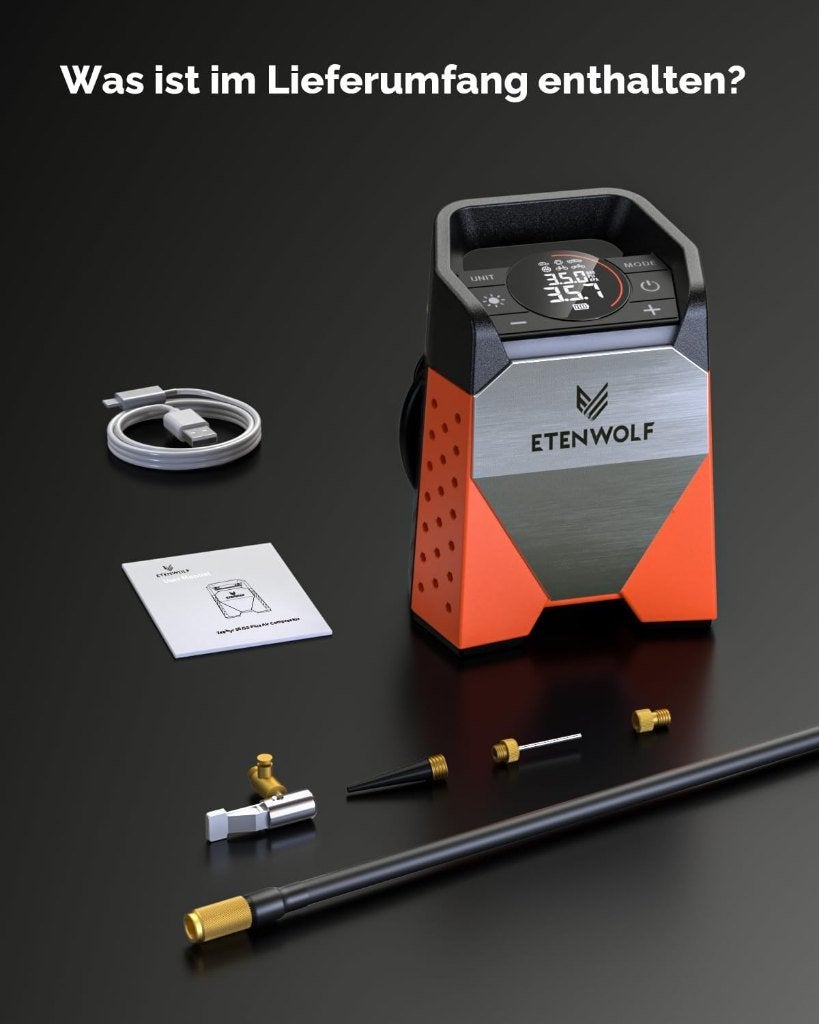 Zeer Krachtige Accu Pomp Compressor Bandenpomp 7800 mAh11Bar, Ophalen of Verzenden, Nieuw