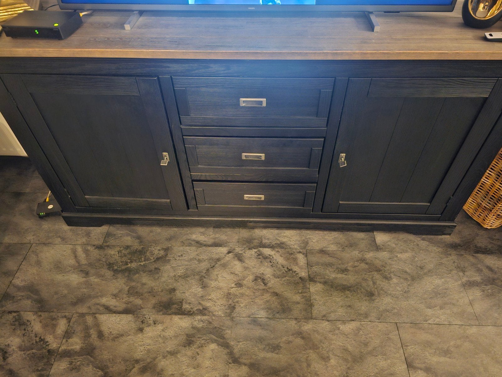 Meubelset Salontafel, dressoir, eettafel, sidetable, kast, Huis en Inrichting, Ophalen, 150 tot 200 cm, Modern landelijk, 200 cm of meer