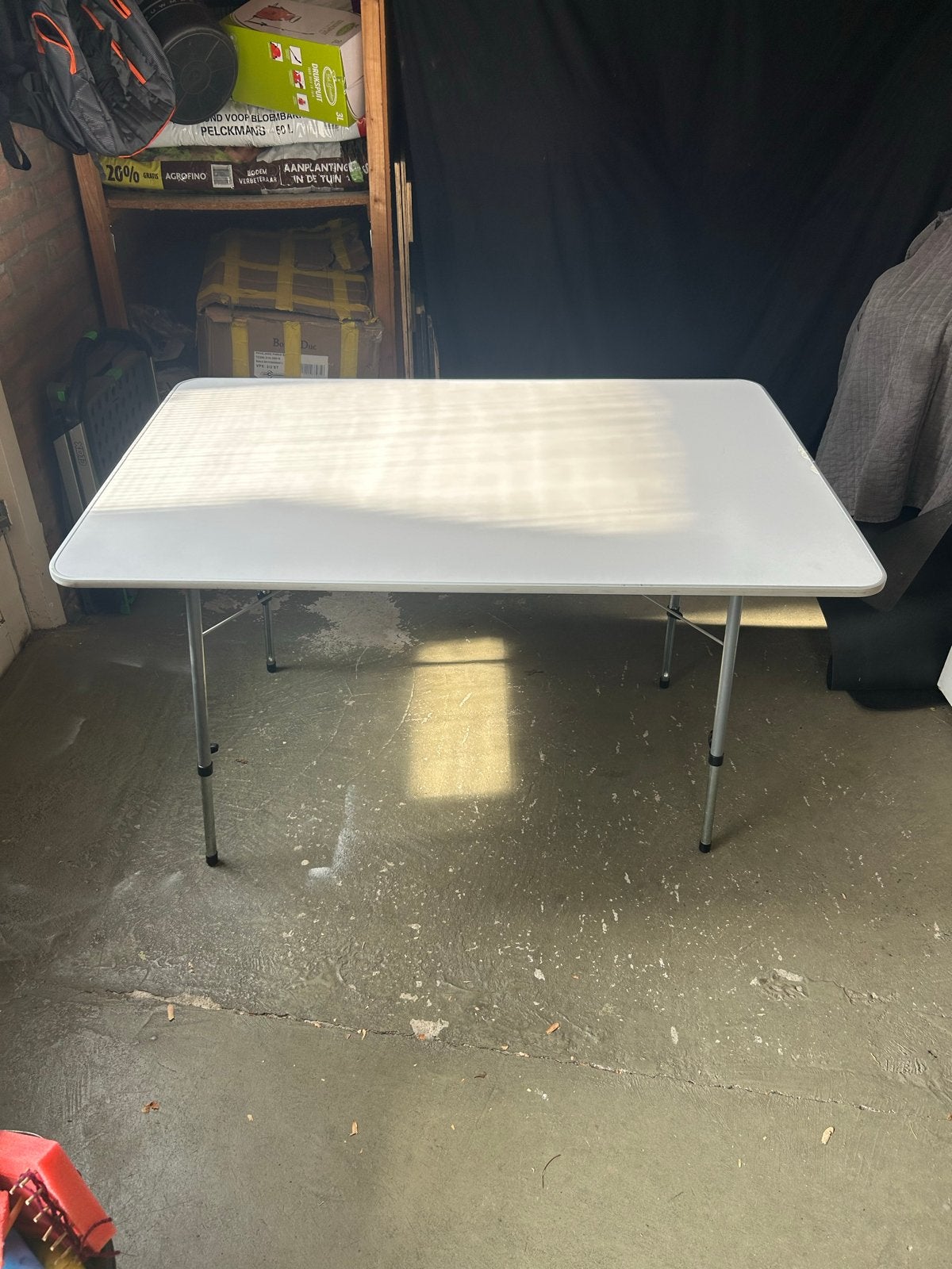 Camping tafel, Caravans en Kamperen, Ophalen, Gebruikt