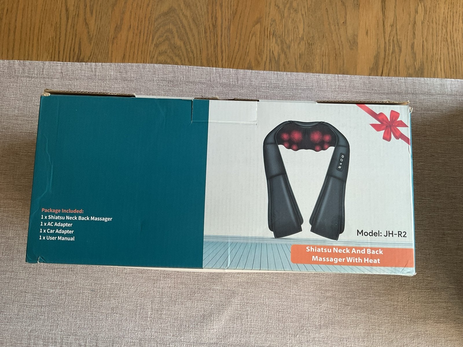 JH-R2 SHIATSU HEATED NECK & SHOULDER MASSAGER, Ophalen, Zo goed als nieuw, Apparaat