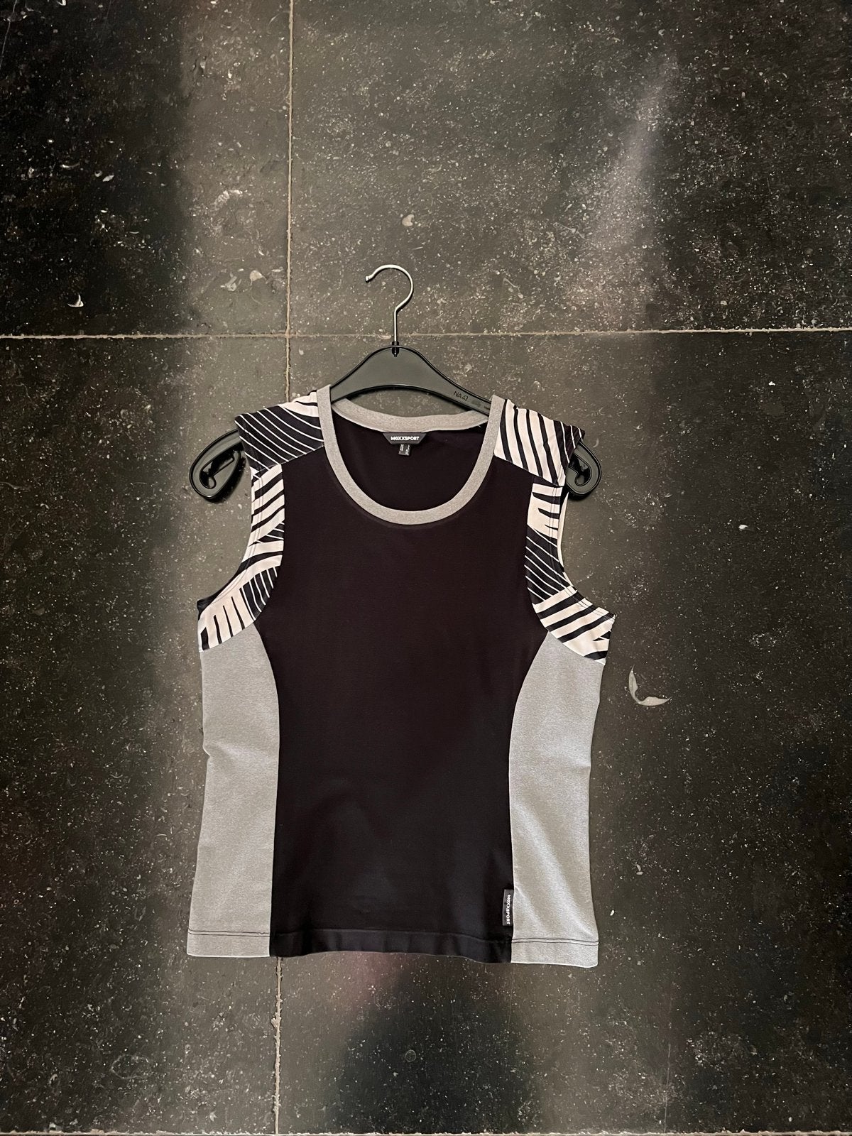 Sporttop dames - Mexx Sport - Maat L, Kleding | Dames, Verzenden, Zwart, Maat 42/44 (L), Fitness of Aerobics