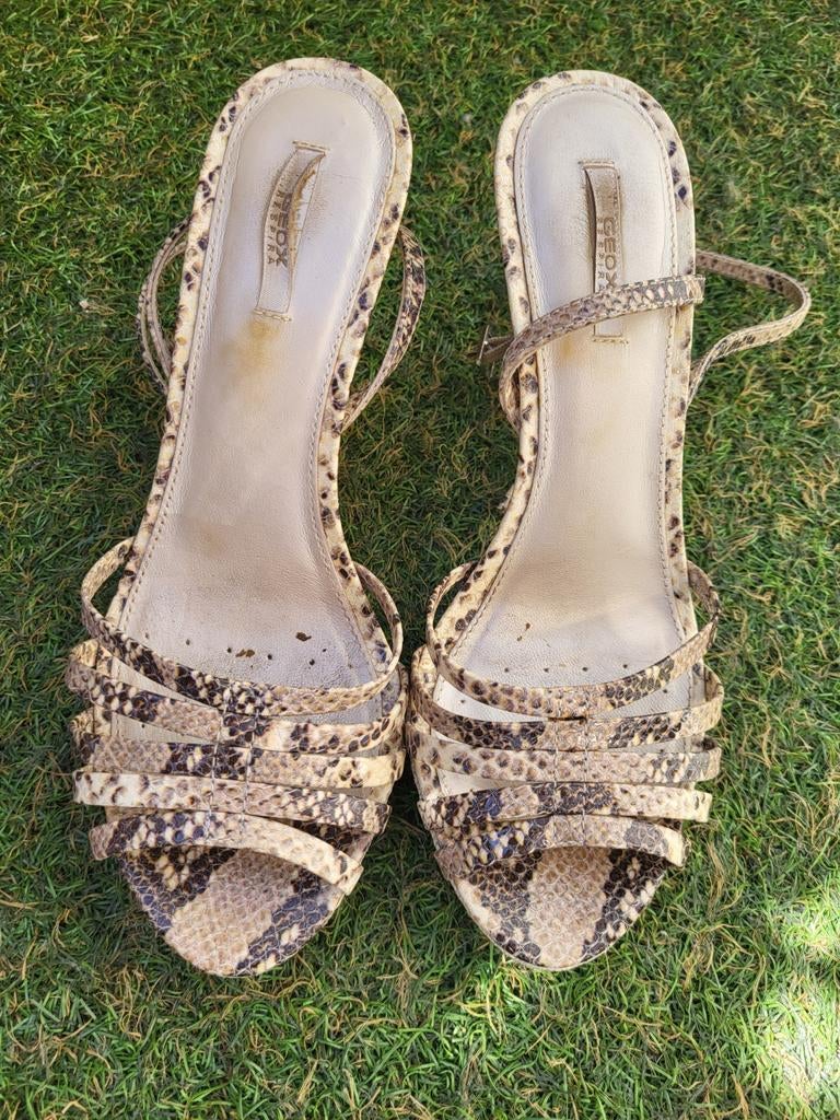 Geox zomer schoenen maat 36 gedragen, Ophalen of Verzenden, Zo goed als nieuw, Schoenen met hoge hakken