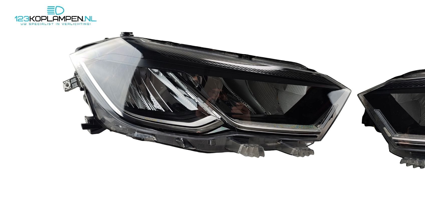 VW Volkswagen Polo 2G Facelift Full LED koplamp links rechts, Auto-onderdelen, Gebruikt, -, Volkswagen, -
