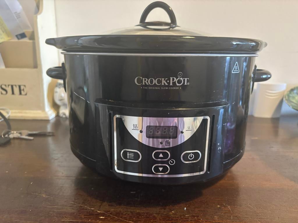 Crock-Pot Slowcooker - Zo goed als nieuw, Ophalen, Timer, Zo goed als nieuw