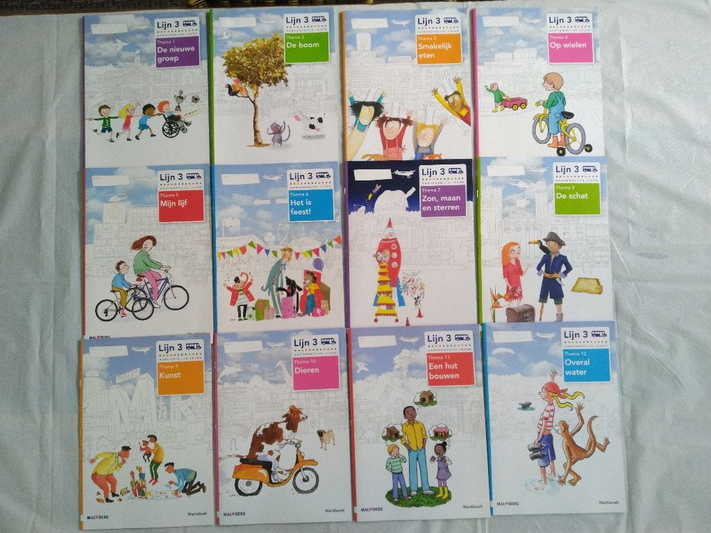 Lijn 3/Werkboek 1 t/m 12 Groep 3 (OPRUIMEN €2,00 PER STUK)!!, Boeken, Ophalen of Verzenden, Nieuw, Overige niveaus, Nederlands
