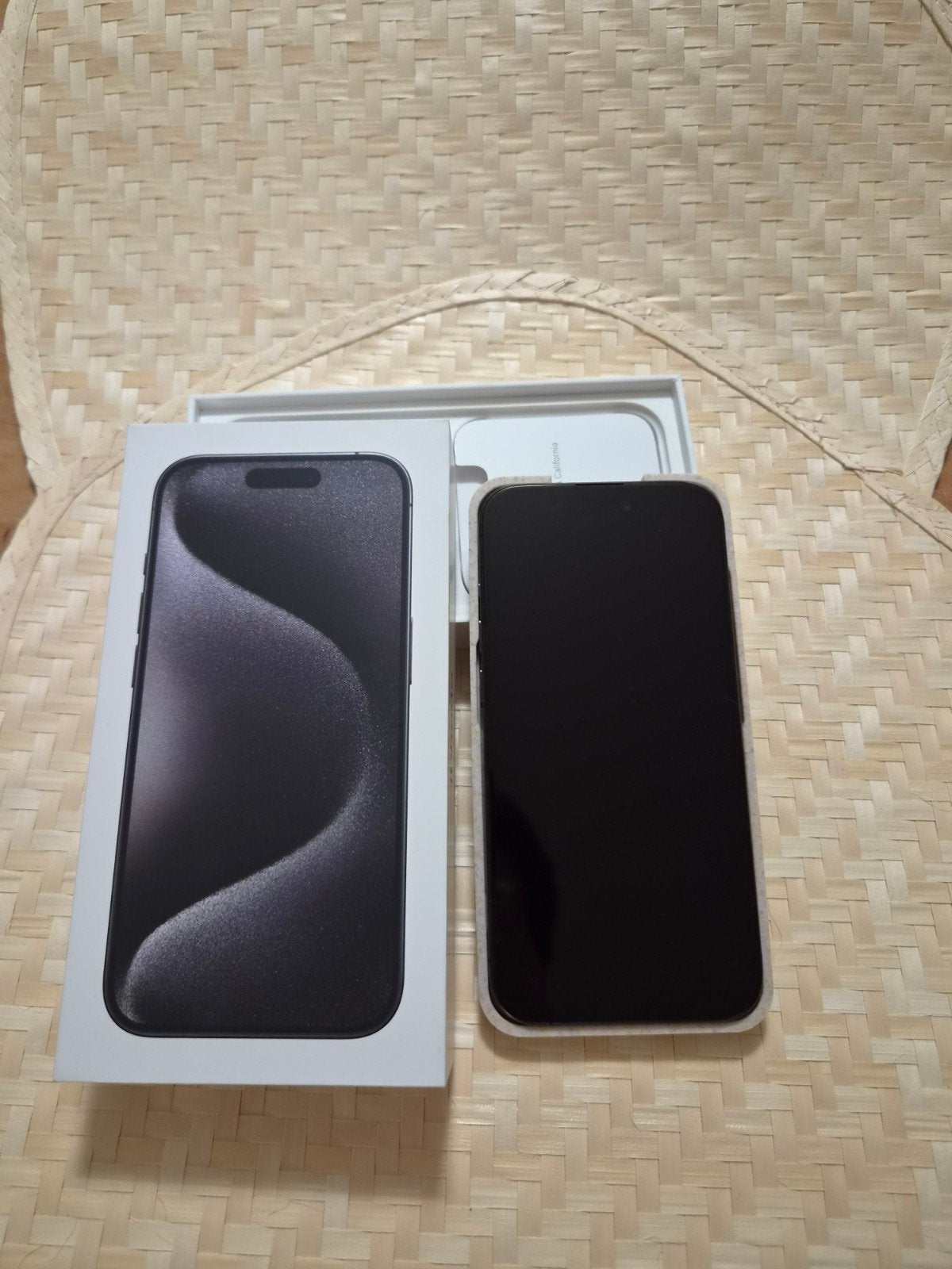 iPhone 15 Pro Max 128GB - Met bon, Telecommunicatie, Mobiele telefoons | Apple iPhone, 128 GB, 86 %, Zwart, IPhone 15 Pro Max
