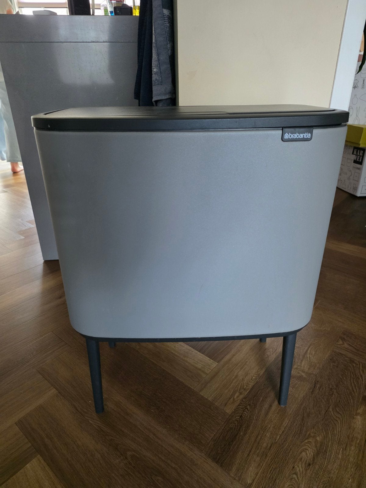 Brabantia prullenbak, 60L of 3x11L, zo goed als nieuw, 40 liter of meer, Ophalen, Zo goed als nieuw, Metaal