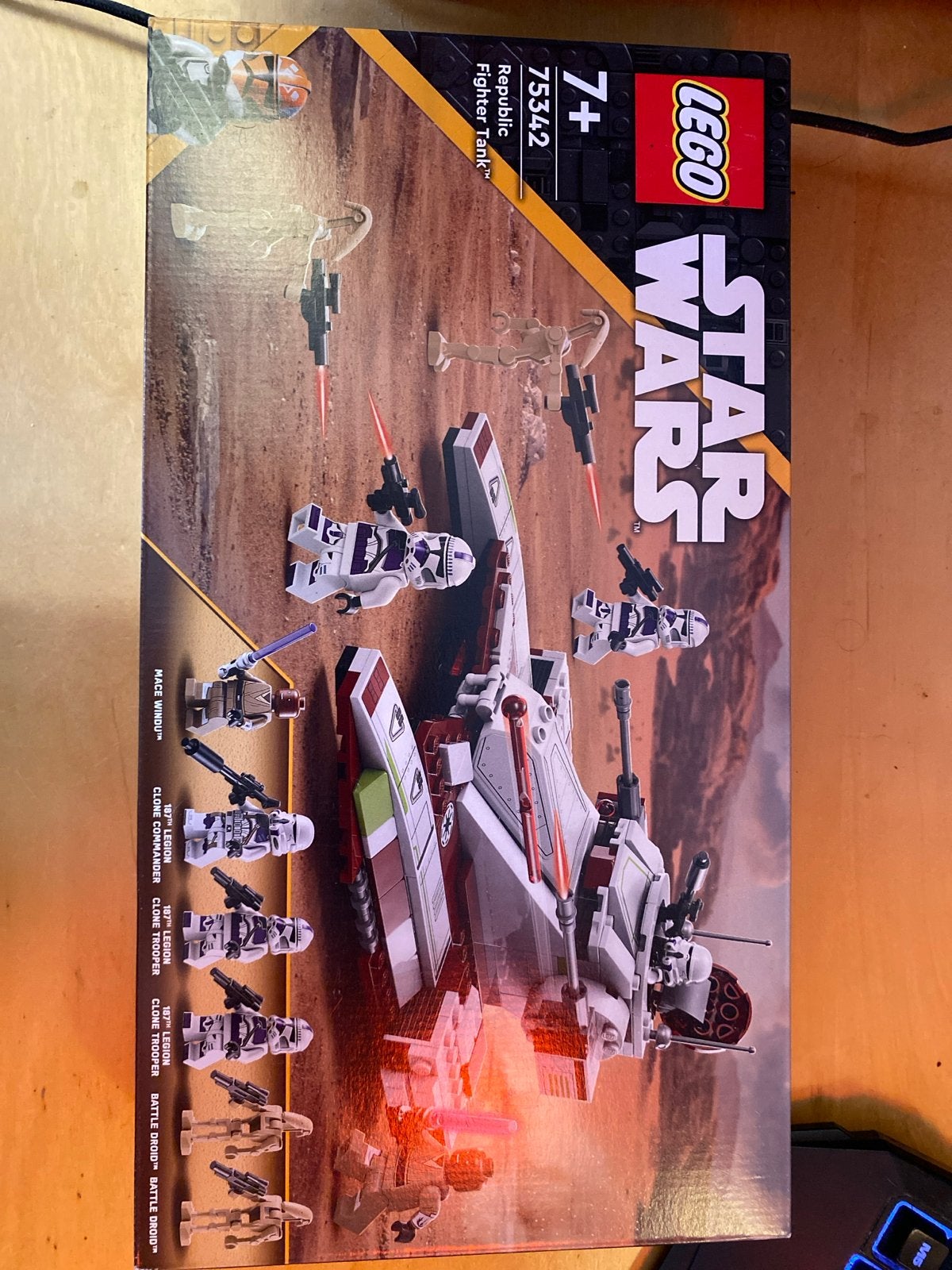 Lego Star Wars 75342 Republic Fighter Tank (2 stuks), Star Wars, Lego, Nieuw, Ophalen of Verzenden