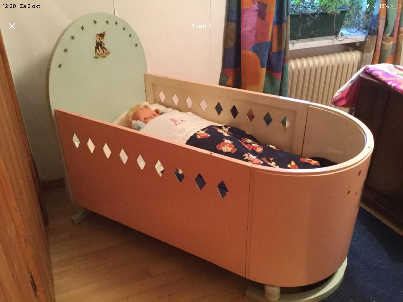 Babyledikantje, Ophalen of Verzenden, Gebruikt