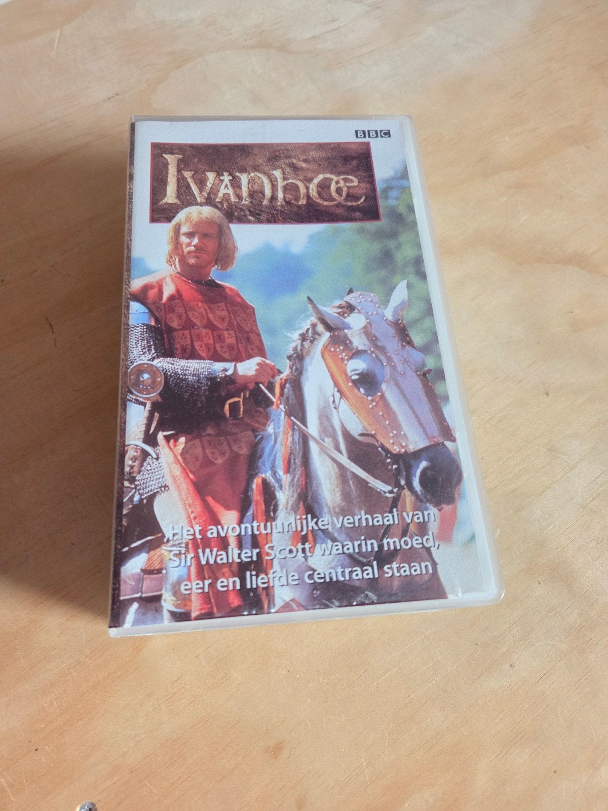 Ivanhoe BBC miniserie 1997 VHS videoband, Gebruikt, Alle leeftijden, Boxset, Ophalen of Verzenden