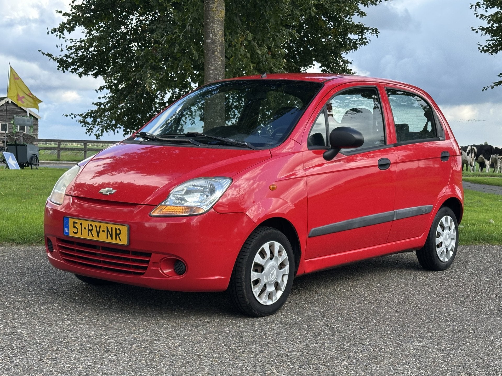 Chevrolet Matiz 0.8 Style automaat * NAP (bj 2005), Stof, Gebruikt, Elektrische ramen, Origineel Nederlands