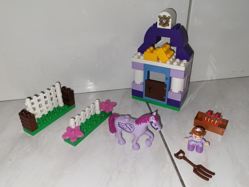Duplo Disney prinses Sofia koninklijke stal, Gebruikt, Ophalen of Verzenden, Duplo, Duplo