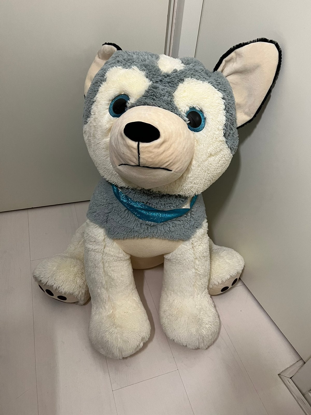 Knuffel hond, Kinderen en Baby's, Speelgoed | Knuffels en Pluche, Ophalen, Zo goed als nieuw, Hond
