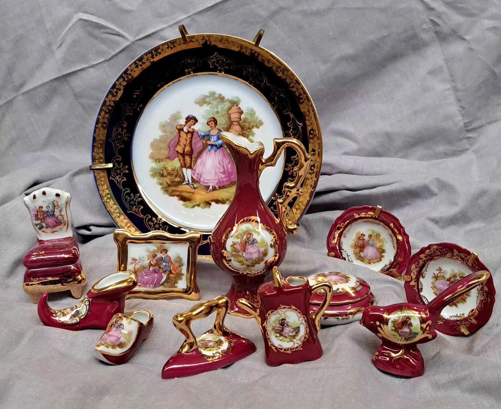 -Limoges Porselein-, Ophalen of Verzenden
