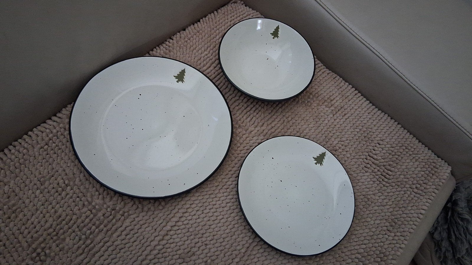 Nieuw Azur Kerstservies voor 6 Personen - Compleet, Ophalen, Nieuw, Overige stijlen, Porselein