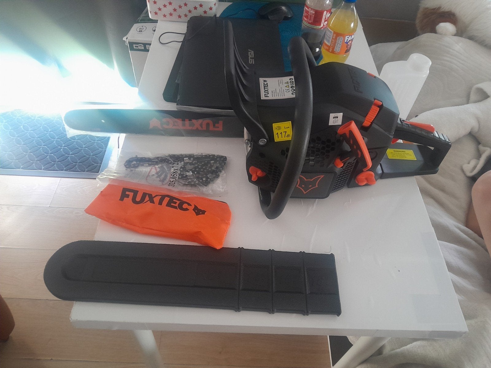 FUXTEC Kettingzaag - Zo goed als nieuw, FUXTEC, 70 mm of meer, Kettingzaag, Ophalen of Verzenden