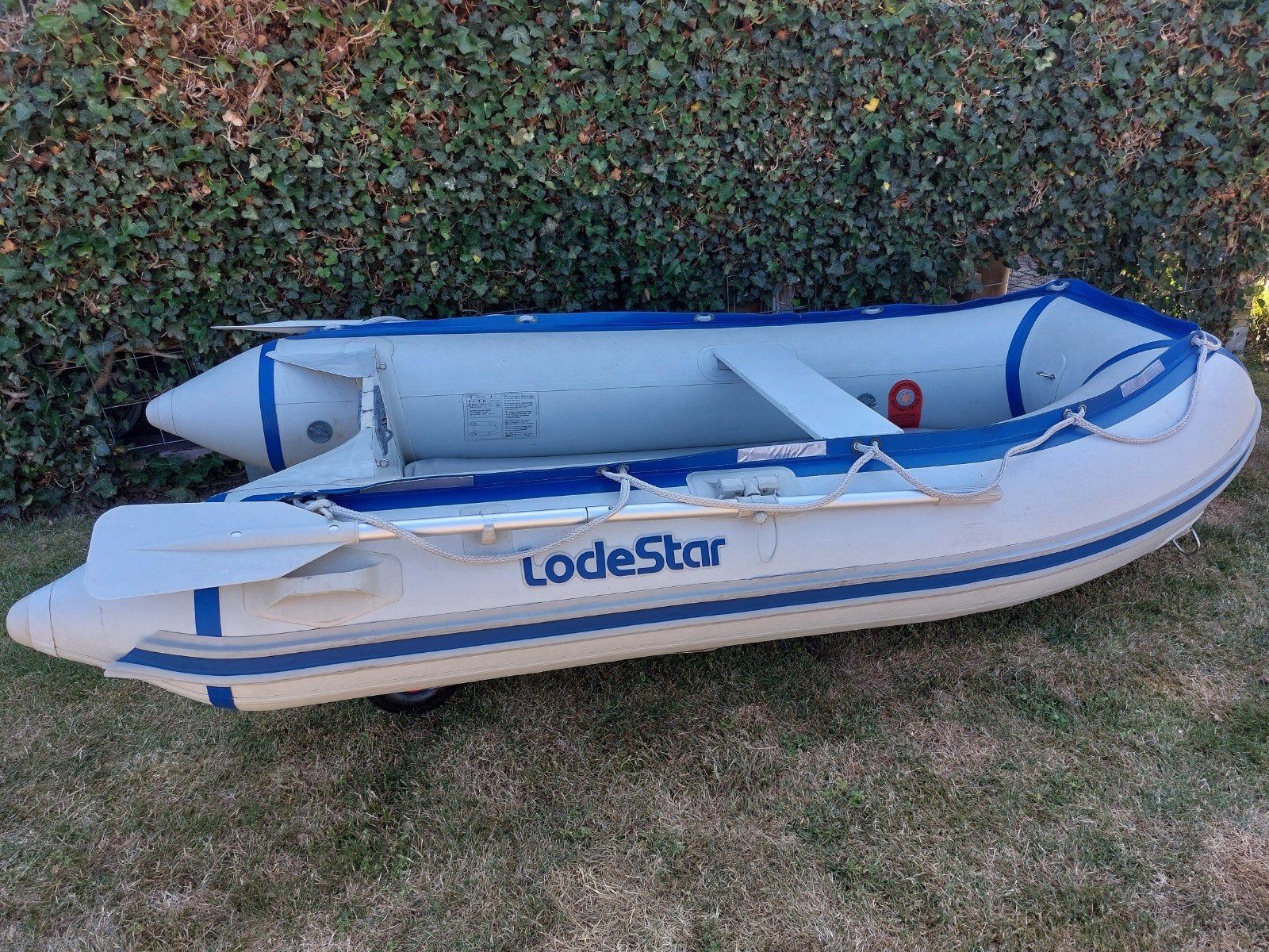 Rubber boot Lodestar NS 290 airdeck ( lek! ), Ophalen, Gebruikt, Overige typen, Motorboot
