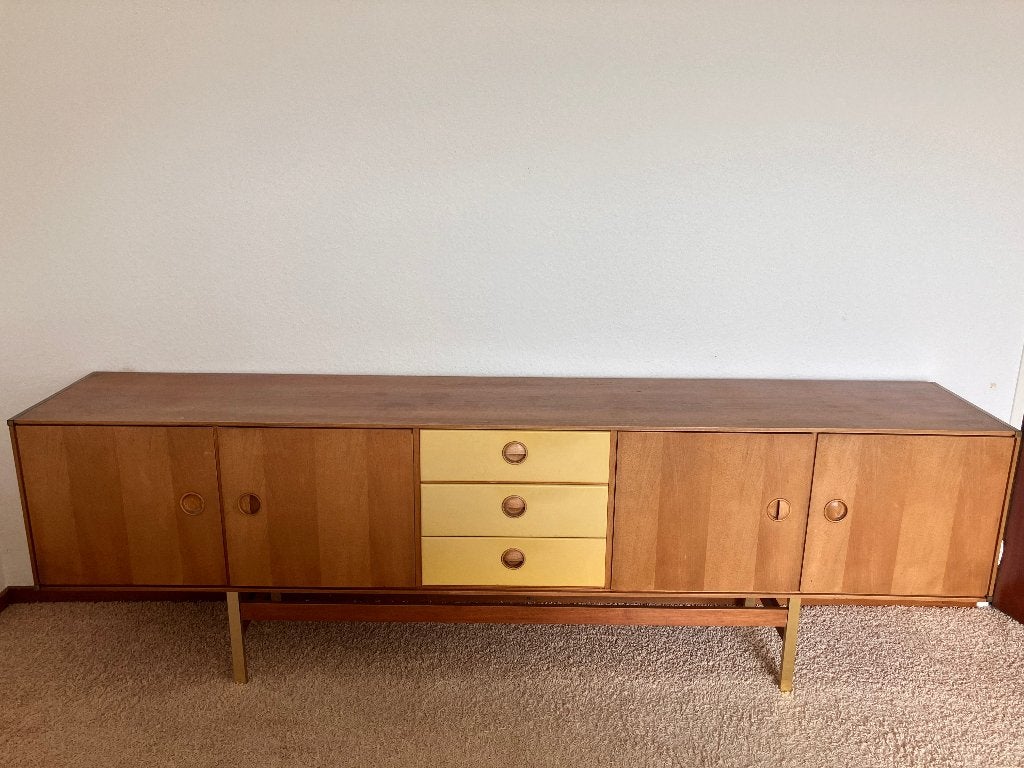 Fristho design dressoir, Ophalen, Met deur(en), Origineel design uit de jaren vijftig vorige eeuw, Zo goed als nieuw