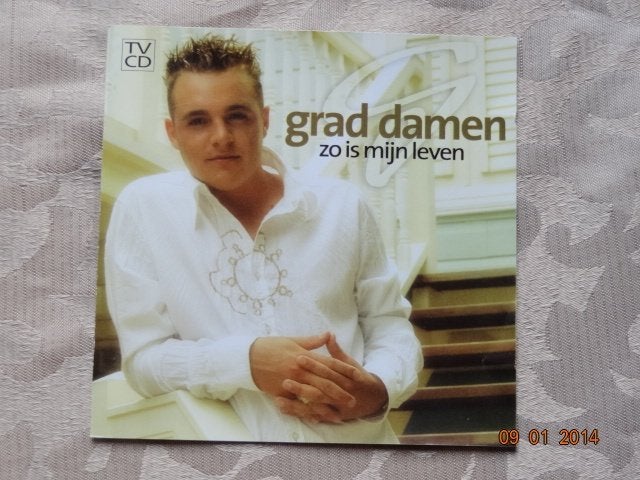 Grad Damen - Zo is mijn leven   (CD), Eerste persing, Ophalen of Verzenden, Zo goed als nieuw, Levenslied of Smartlap