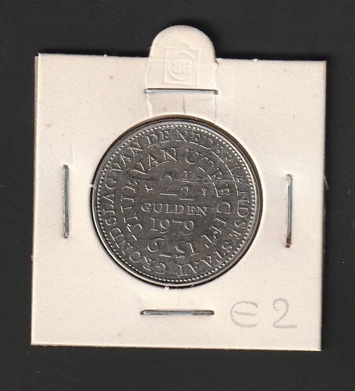 2½ gulden 1979 unie van utrecht, Postzegels en Munten, Ophalen of Verzenden, Vóór koninkrijk
