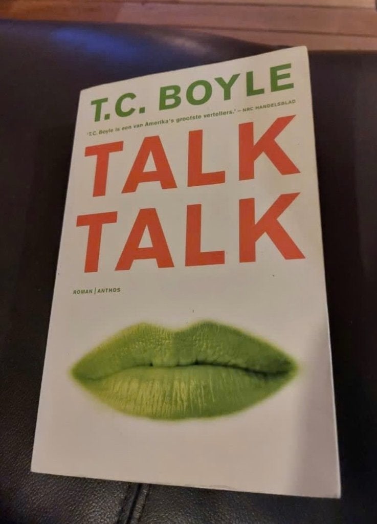 Boek Talk Talk TC Boyle Gestolen Identiteit Thriller Roman, Ophalen of Verzenden, Zo goed als nieuw, T.C. Boyle