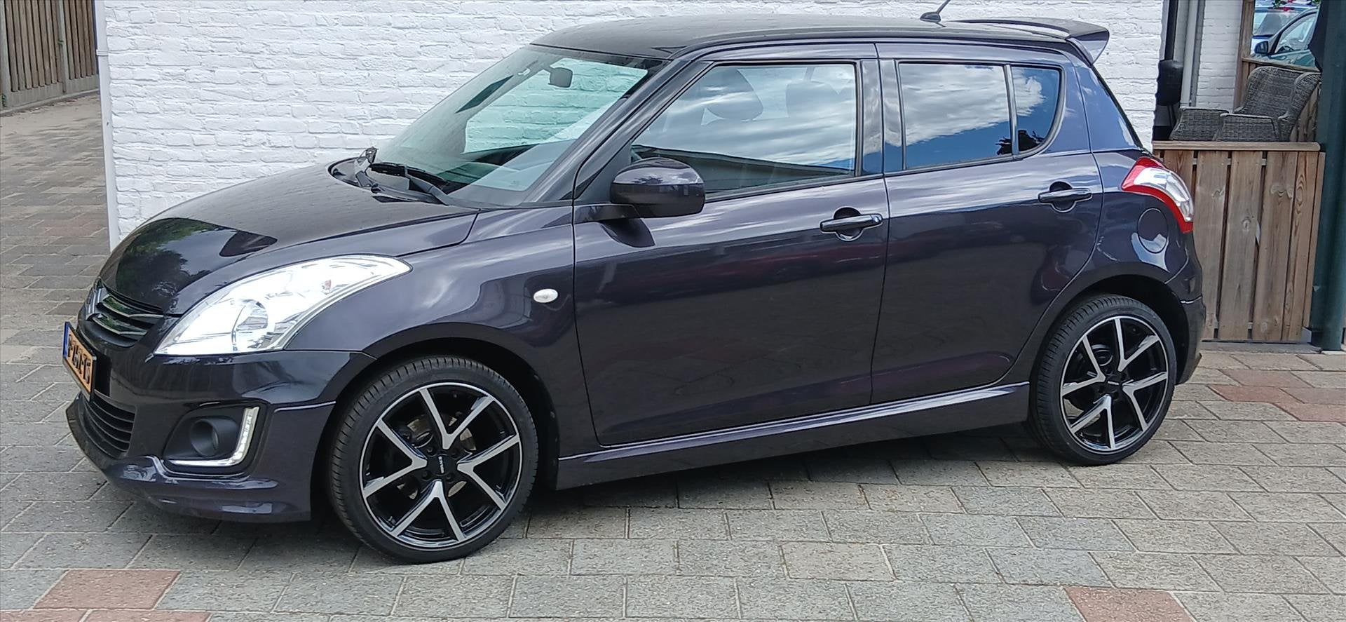 SUZUKI Swift 1.2 VVT 5drs stijl cruis aerow pakket 17 inch, Auto's, Voorwielaandrijving, Gebruikt, 400 kg, Leder en Stof
