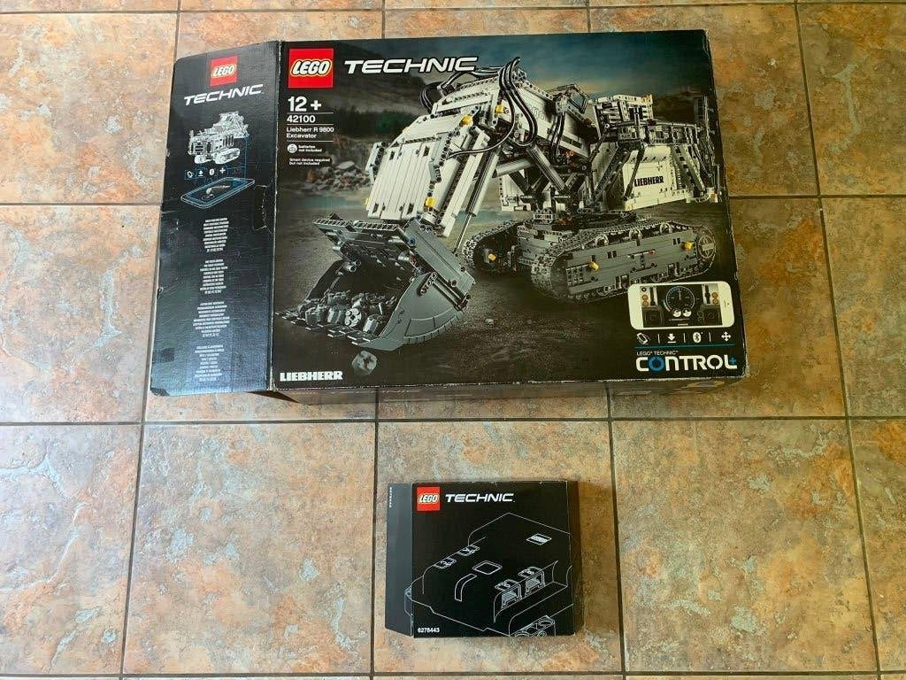 Lege doos - Lego Technic 42100 Liebherr R 9800, Gebruikt, Lego, Ophalen of Verzenden, Technic