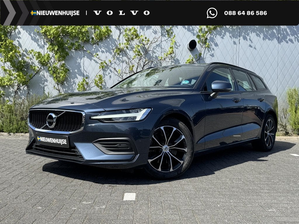 Volvo V60 2.0 B3 Essential Edition | Cruise Control | Naviga, Auto's, Volvo, Bedrijf, Te koop, V60, ABS, Achteruitrijcamera, Airbags