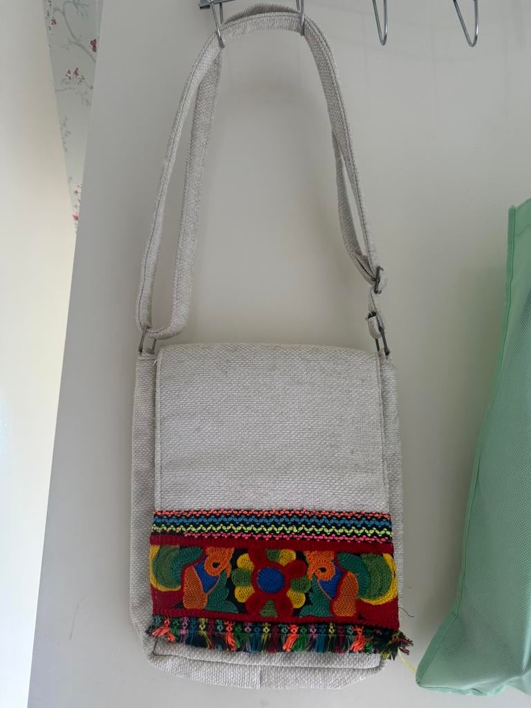 Schoudertas boho stijl – uniek design, Ophalen of Verzenden