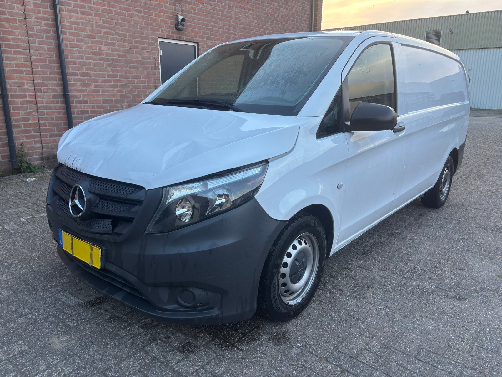 Mercedes-Benz vito 111CDI Lang /Koelwagen/2019, Auto diversen, Schadeauto's, Ophalen, Overige carrosserieën, 1600 cc, Wit